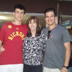 Ann in Credentialing with her boys