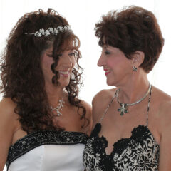 Cheri at the Largo Front Desk with her mother