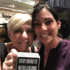 Nurse Practitioner Cori with her mother