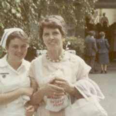 Surgery Center Admin Helen with her mom