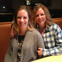 Rachael at the Largo Front Desk with her mother